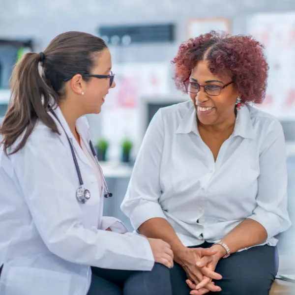 Doctor consulting with an international patient about safe and affordable medical treatments in Antalya, Turkey